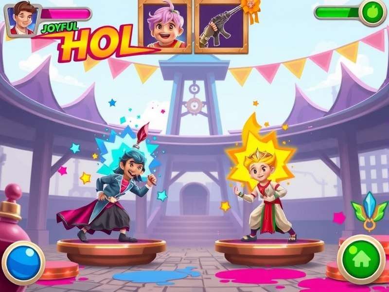 Joyful Holi Duel Festival Event